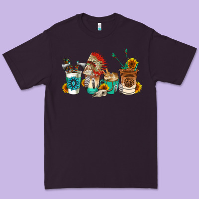 Indian Coffee Cups Premium Tee Designed By Adodesignshop