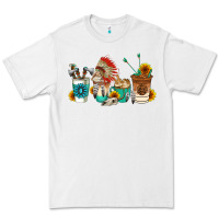 White indian coffee cups Premium Tee - AdoDesignShop