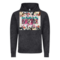 Vintage Black her battle is my battle Vintage Hoodie - JahusDesignShop