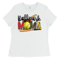 Ballpark Mama Softball Ladies Tee | Teevron