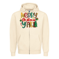 Sandshell merry christmas y'all Zipper Hoodie - MaliasSmallBusiness