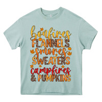 Arona bonfires flannels s'mores campfires and pumpkins Heavy Core Tee - Zillion Design Studio