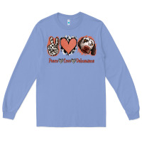 Colony Blue Peace Love Dalmatians Long Sleeve Tee - Jasminsmagicworld