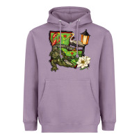 Lavender louisiana state Heavyweight Hoodie - BarkalooDesign