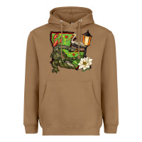 Toasted Coconut louisiana state Heavyweight Hoodie - BarkalooDesign