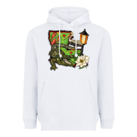White louisiana state Heavyweight Hoodie - BarkalooDesign