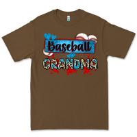 Cacao baseball grandma with leopard Premium Tee - Zillion Design Studio