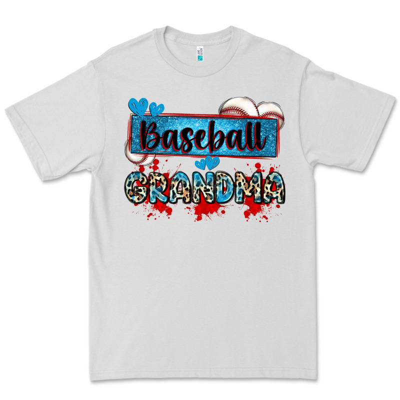 Baseball Grandma With Leopard Premium Tee by Zillion Design Studio | Teevron