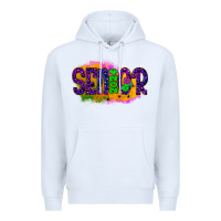 White senior 2024 halloween Premium Hoodie - JahusDesignShop