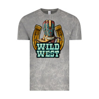Cloud Rock wild west Vintage Tee - JahusDesignShop