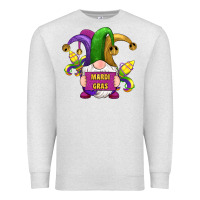 Oatmeal Heather mardi gras gnomes fleur de lis Premium Sweatshirt - RanaPortraitStore