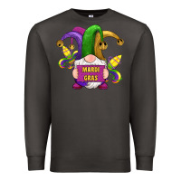 Smoke mardi gras gnomes fleur de lis Premium Sweatshirt - RanaPortraitStore