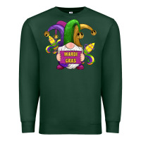 Sports Green mardi gras gnomes fleur de lis Premium Sweatshirt - RanaPortraitStore
