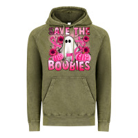 Vintage Olive save the boobies Vintage Hoodie - Artiststas