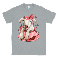 Heather Grey valentines day lamb Classic Tee - Jasminsmagicworld