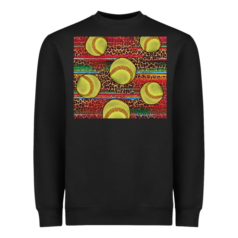 Western Softball Heavyweight Sweatshirt by AdoDesignShop | Teevron