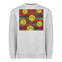 Heather Grey western softball Heavyweight Sweatshirt - AdoDesignShop