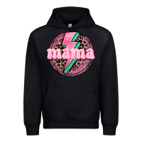Black Mama leopard background Mother's Day Urban Hoodie - CowGirlArtShop