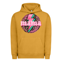 Pigment Peanut Butter Mama leopard background Mother's Day Urban Hoodie - CowGirlArtShop