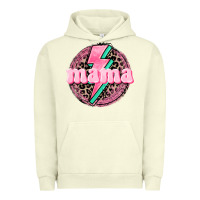 Pigment Pistachio Mama leopard background Mother's Day Urban Hoodie - CowGirlArtShop