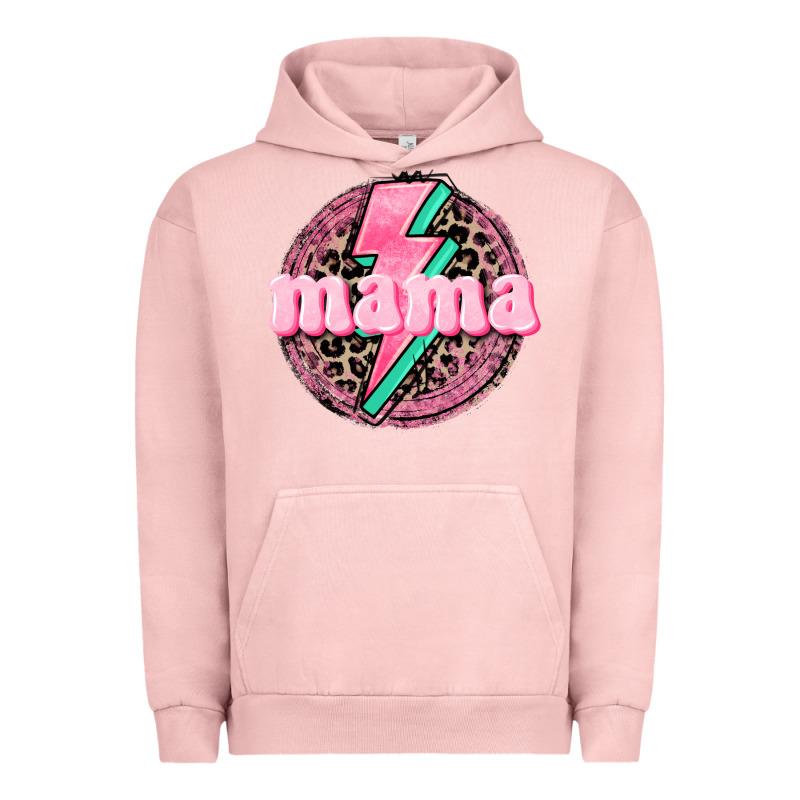 Mama Leopard Background Mother's Day Urban Hoodie by CowGirlArtShop | Teevron