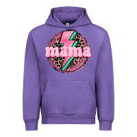 Tulip Mama leopard background Mother's Day Urban Hoodie - CowGirlArtShop