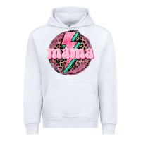 White Mama leopard background Mother's Day Urban Hoodie - CowGirlArtShop