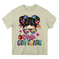 Mossy hello sixth grade kid Heavy Core Tee - texasbilliewilder