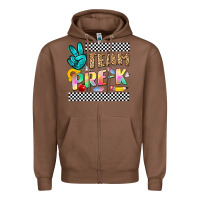 Chestnut team pre k Zipper Hoodie - NancyCooperArtShop