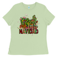 Matcha feliz navidad cactus Ladies Tee - JahusDesignShop