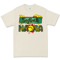 Bone softball nana with leopard Premium Tee - Zillion Design Studio