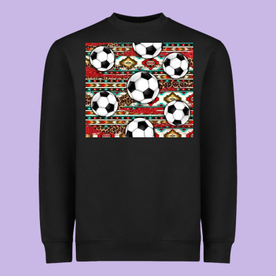 Western Soccer Heavyweight Sweatshirt Designed By Adodesignshop
