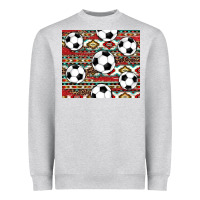 Heather Grey western soccer Heavyweight Sweatshirt - AdoDesignShop