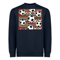 Navy western soccer Heavyweight Sweatshirt - AdoDesignShop