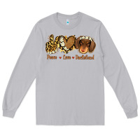 Moon Dust Peace Love Dachshund Long Sleeve Tee - Jasminsmagicworld