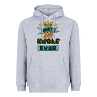 Heather Grey world's best uncle ever Heavyweight Hoodie - Jasminsmagicworld