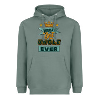 Sage world's best uncle ever Heavyweight Hoodie - Jasminsmagicworld