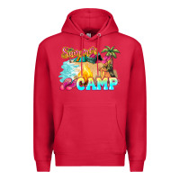 Cardinal summer camp Premium Hoodie - NancyCooperArtShop