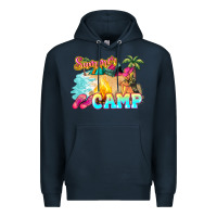Navy summer camp Premium Hoodie - NancyCooperArtShop