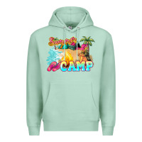 Seafoam summer camp Premium Hoodie - NancyCooperArtShop