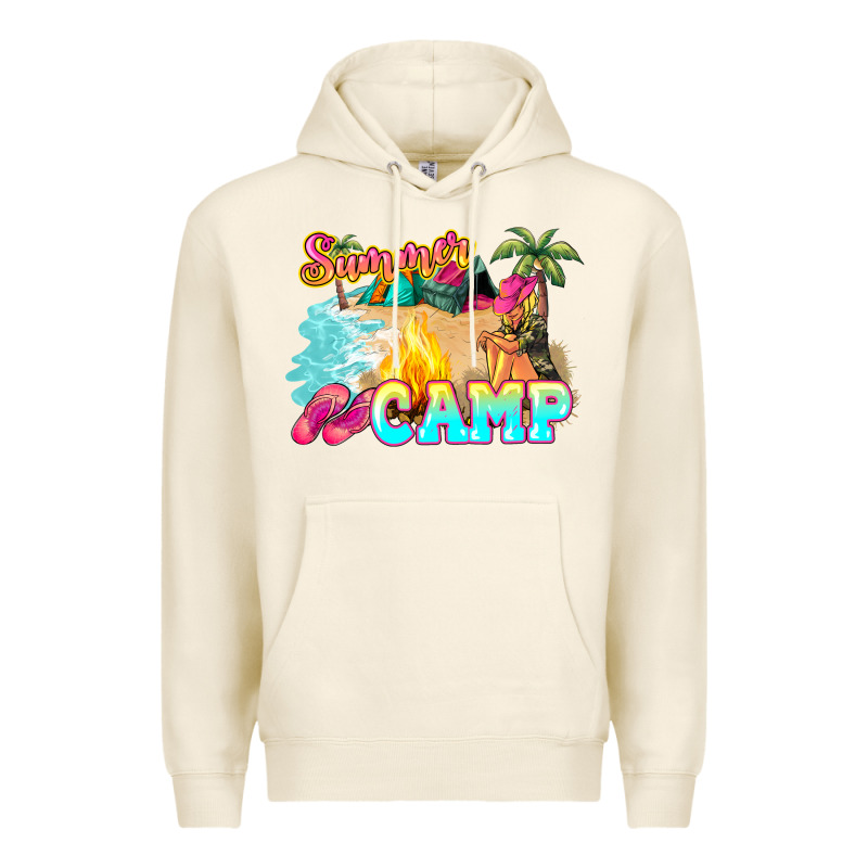 Summer Camp Premium Hoodie by NancyCooperArtShop | Teevron