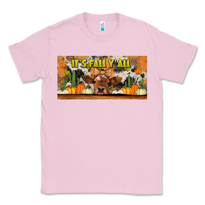 It's Fall Y'all Cow Classic Tee by Jasminsmagicworld | Teevron
