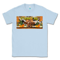 Dusty Blue it's fall y'all cow Classic Tee - Jasminsmagicworld