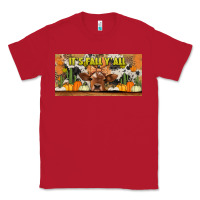 Red it's fall y'all cow Classic Tee - Jasminsmagicworld
