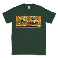 Sports Green it's fall y'all cow Classic Tee - Jasminsmagicworld