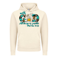 Vintage Artic with god all things are possible daisy Vintage Hoodie - AdoDesignShop