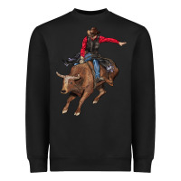 Black western cowboy Heavyweight Sweatshirt - AdoDesignShop