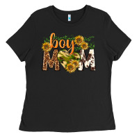 Black boy mom Ladies Tee - texasbilliewilder