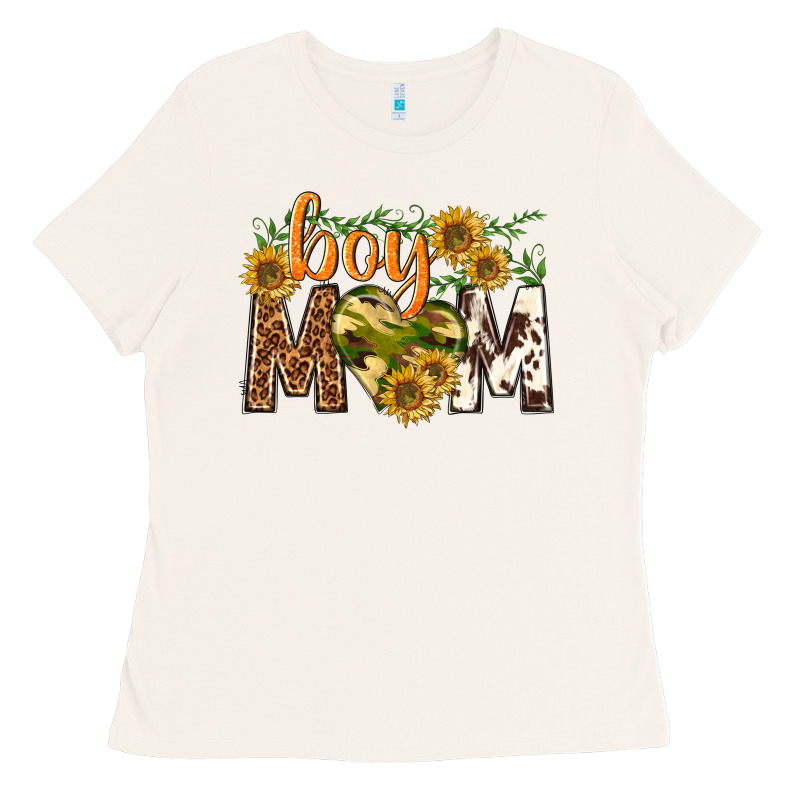 Boy Mom Ladies Tee by texasbilliewilder | Teevron