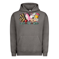 Pigment Tornado Peace love teach Urban Hoodie - CowGirlArtShop